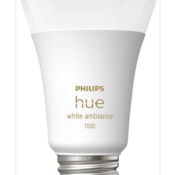 Philips Hue 75W White Ambiance A19 4-pack