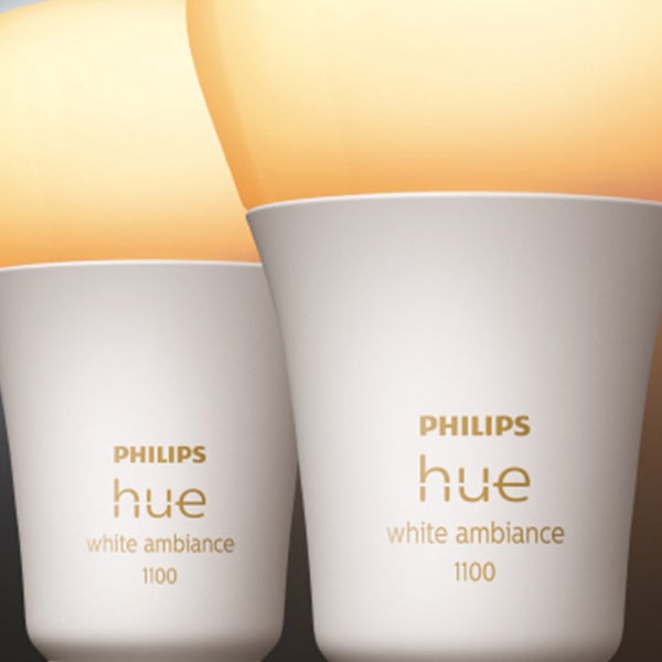 Philips Hue 75W White Ambiance A19 4-pack