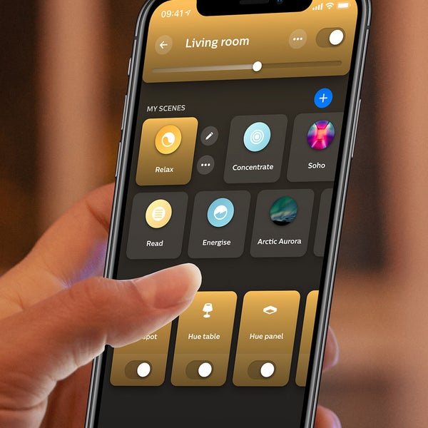 Philips Hue 75W White Ambiance A19 4-pack