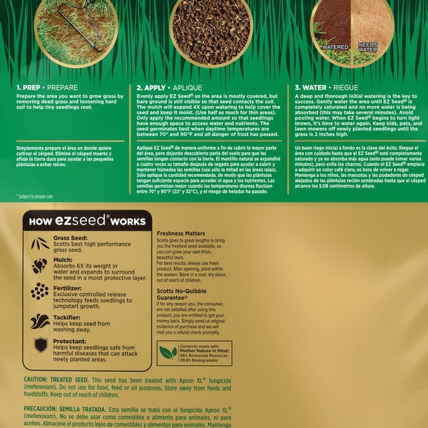 Scotts EZ Seed Patch & Repair Bermudagrass, 25 lb