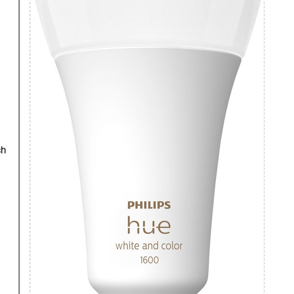 Philips Hue 100W White and Color Ambiance A21 LED Bulbs 2-pack