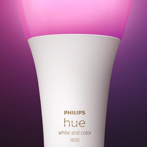 Philips Hue 100W White and Color Ambiance A21 LED Bulbs 2-pack
