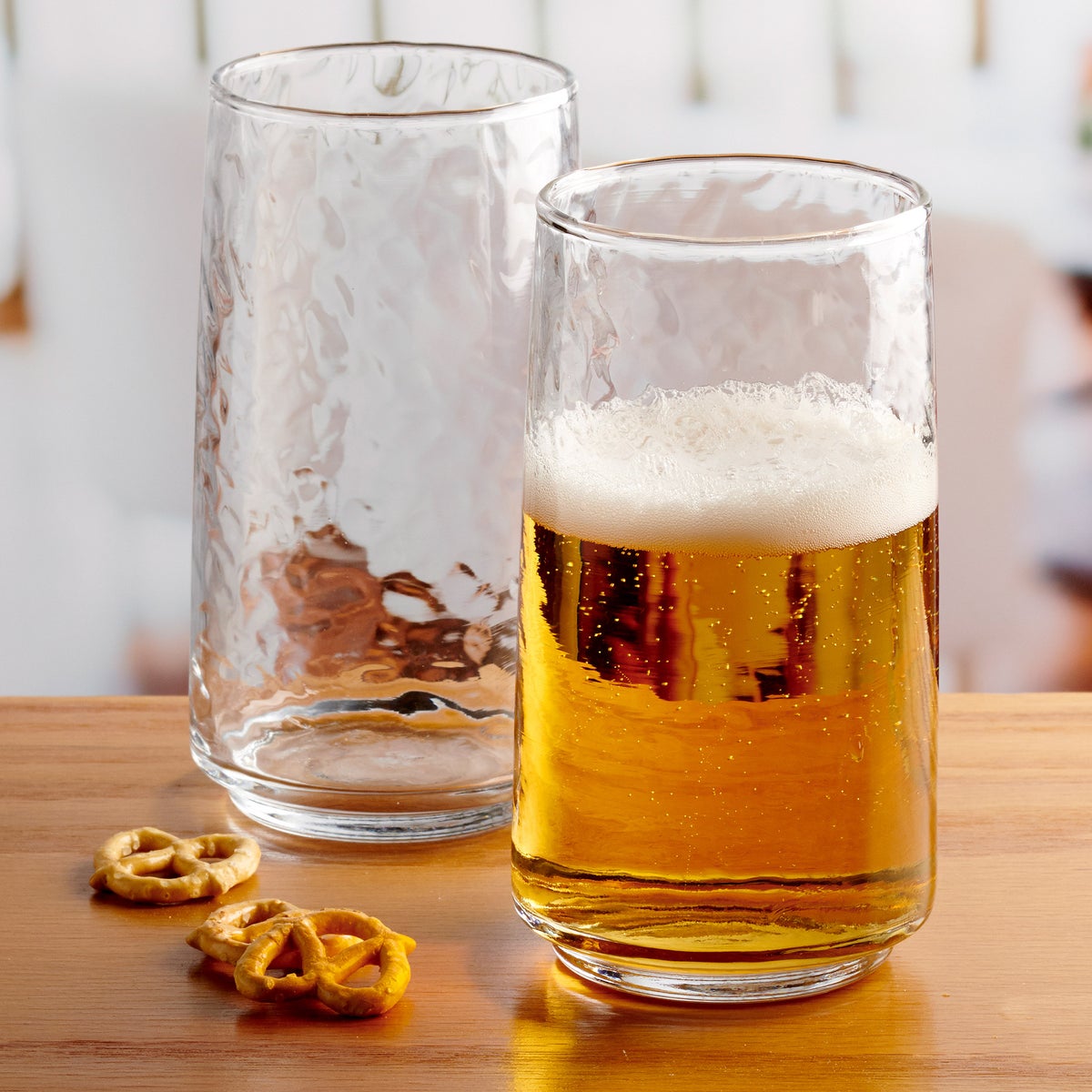 Anchor Hocking Hammered Drinkware Set, 16-piece