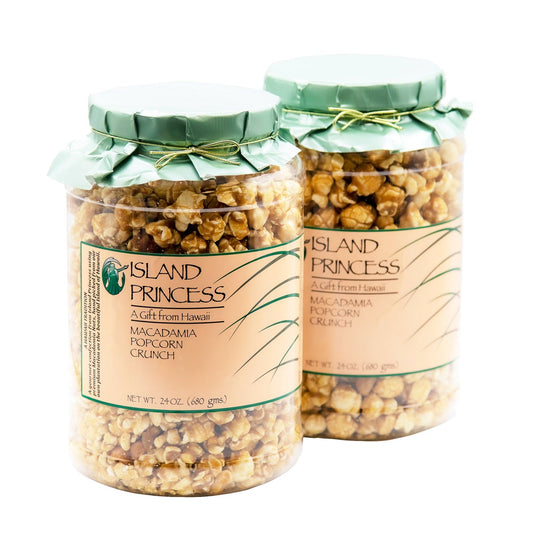 Island Princess Macadamia Popcorn Crunch 24 oz 2-pack