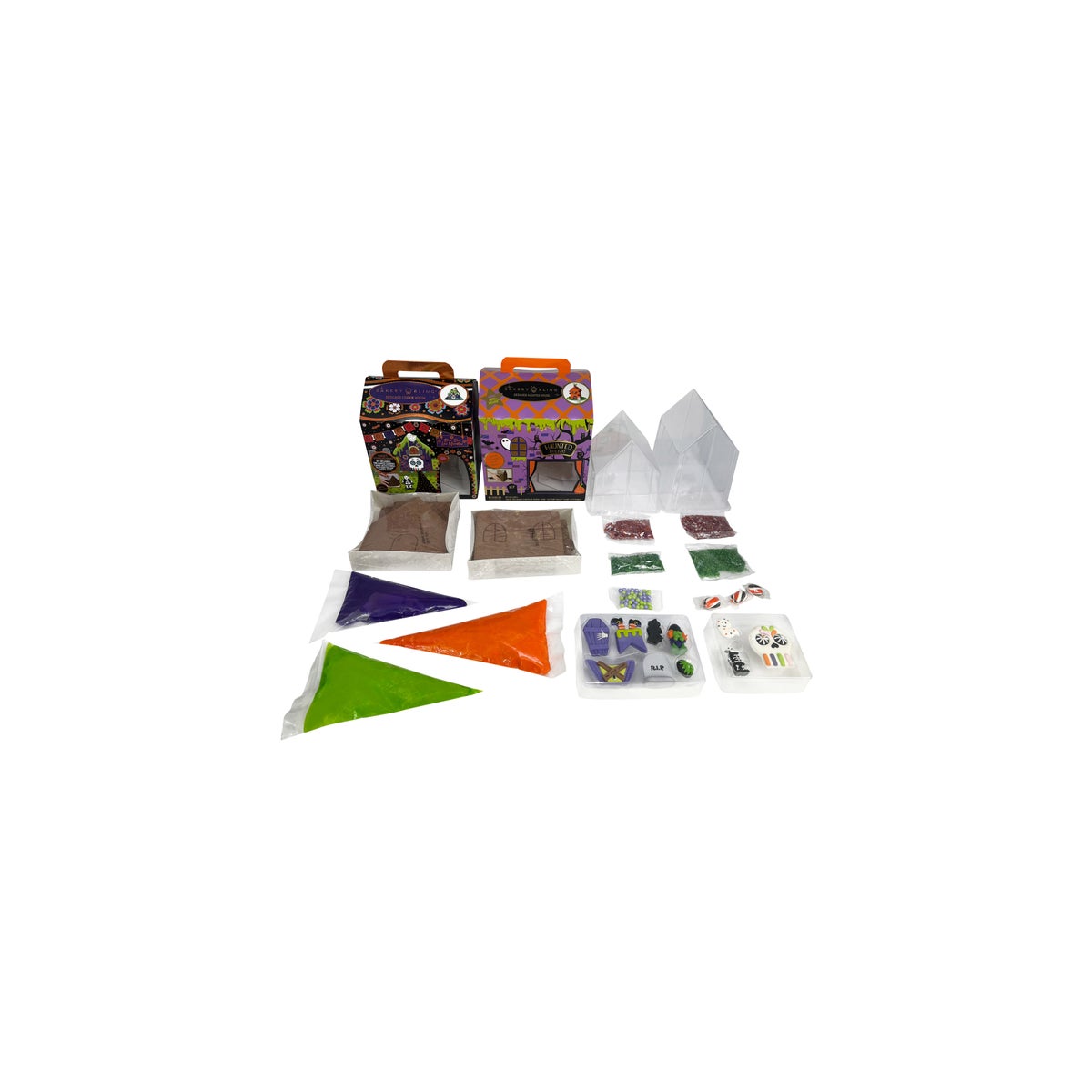 Bakery Bling Halloween Spooky Hollow House Kit 2-pack