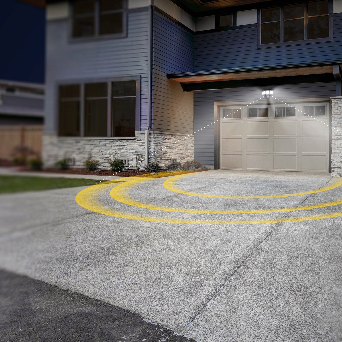 KODA Motion Activated LED Security Floodlight