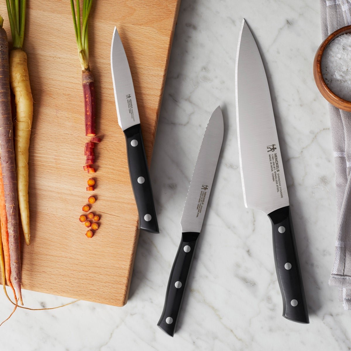 Henckels Everedge Dynamic 14-Piece Knife Block Set