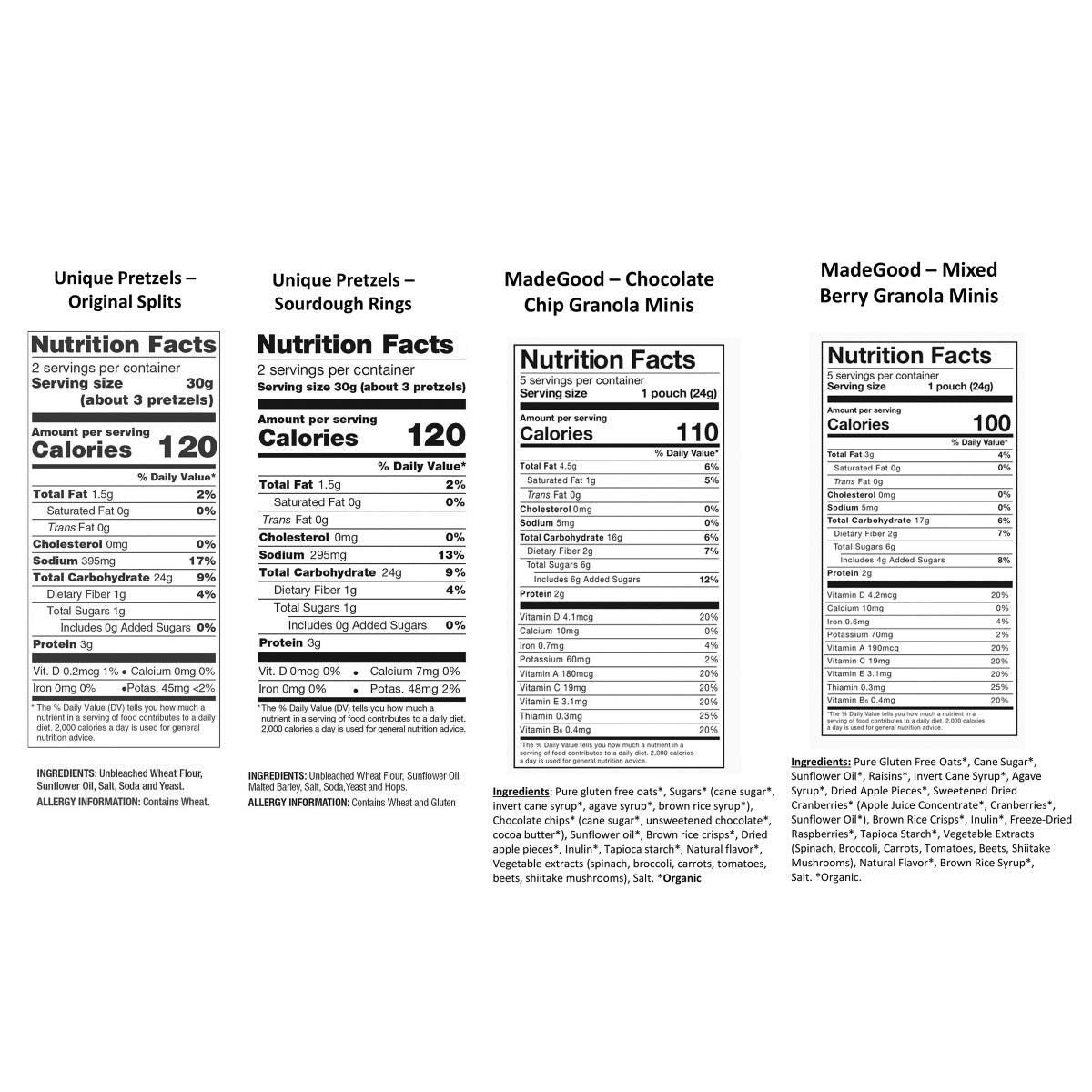 The Balanced Company, Healthy Snack Box, 50-piece