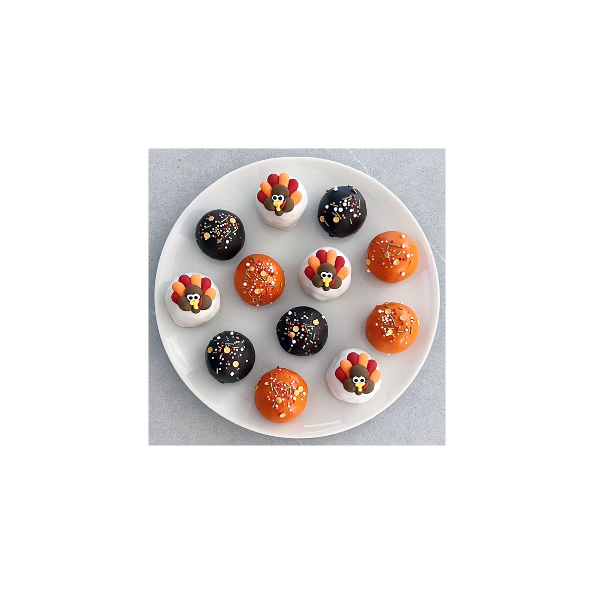 Austin Cake Ball Thanksgiving Collection 12 Cake Balls