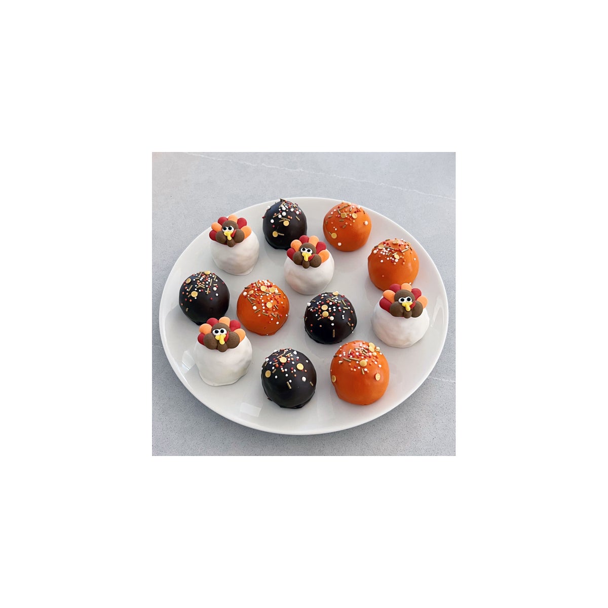 Austin Cake Ball Thanksgiving Collection 12 Cake Balls