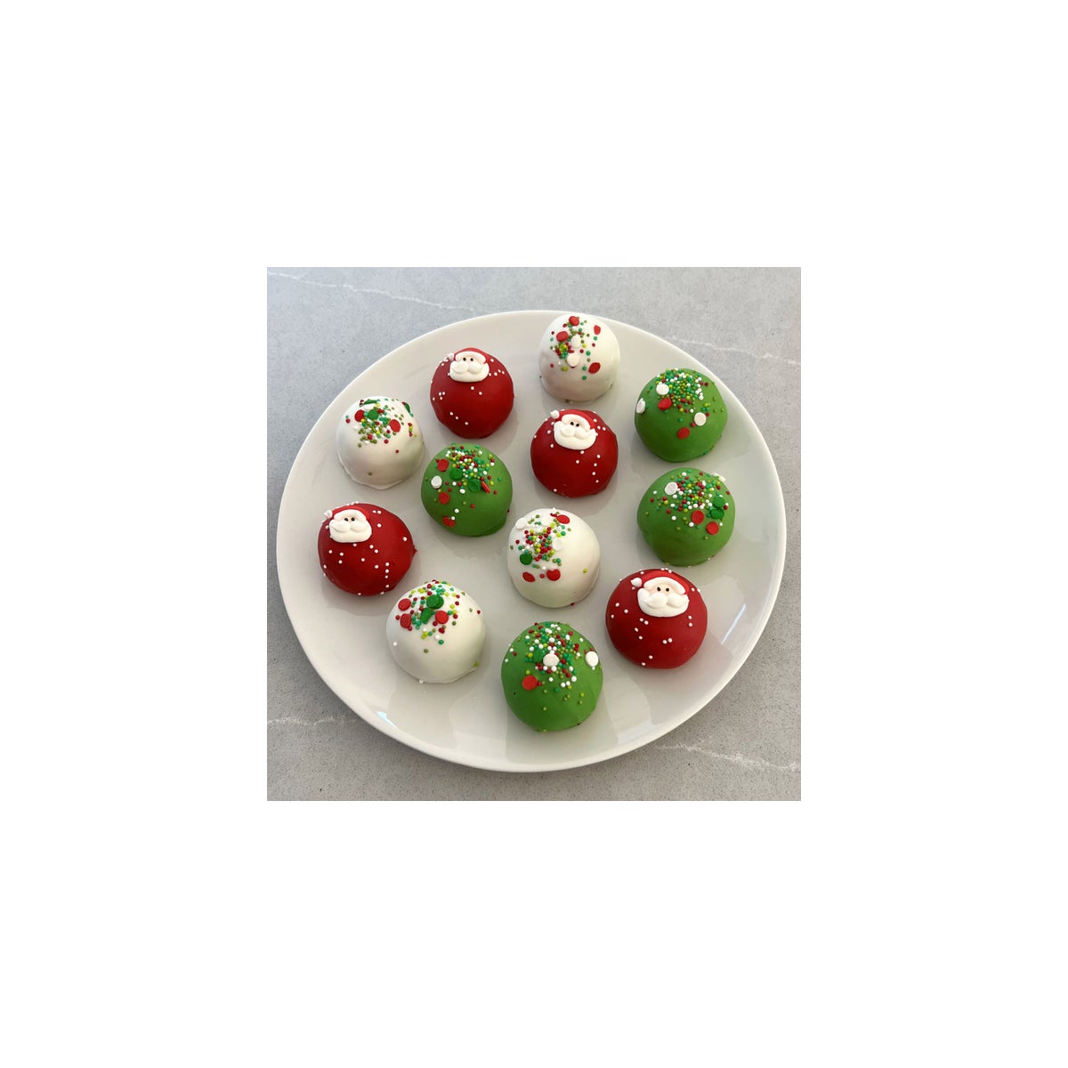 Austin Cake Ball Christmas Collection 12 Cake Balls