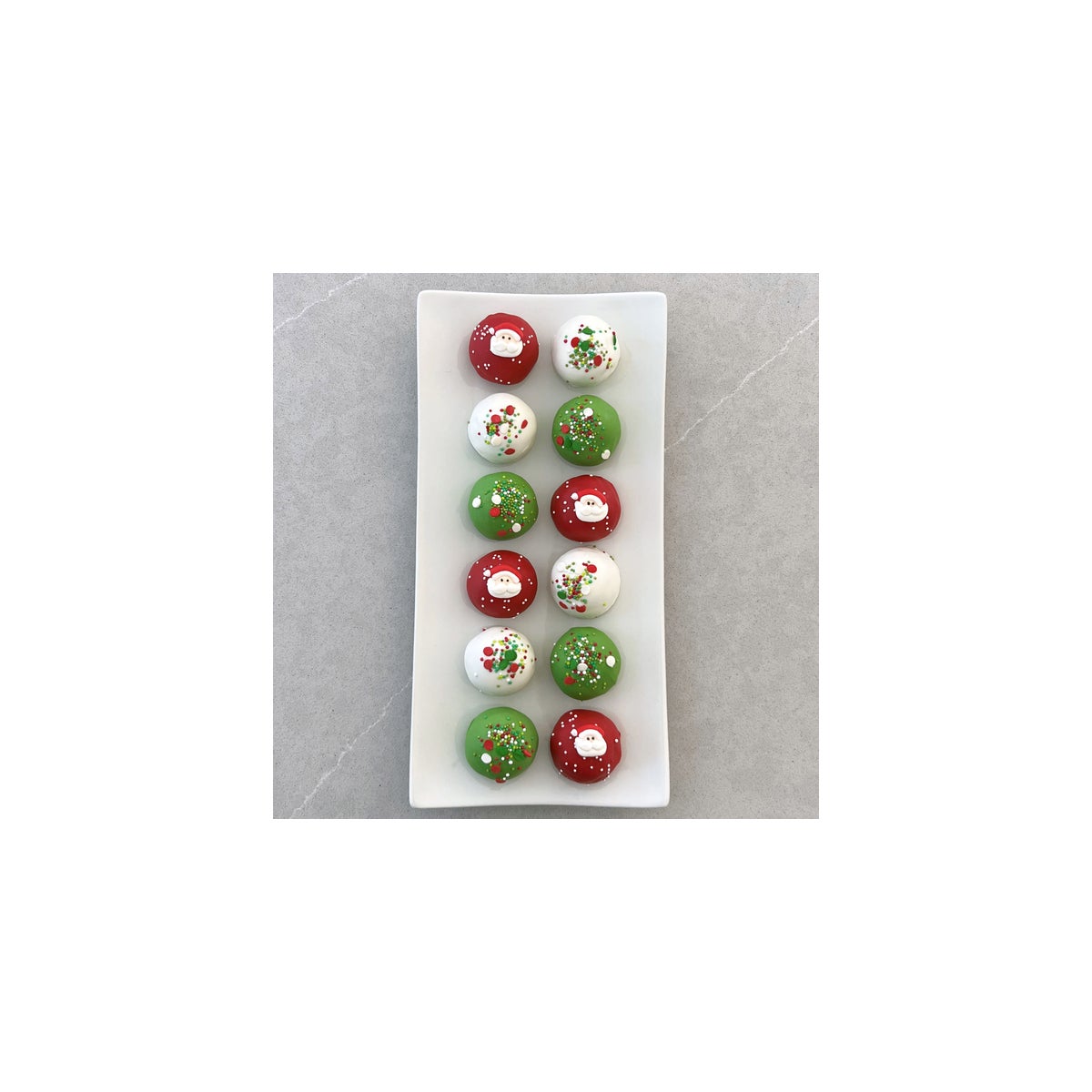 Austin Cake Ball Christmas Collection 12 Cake Balls