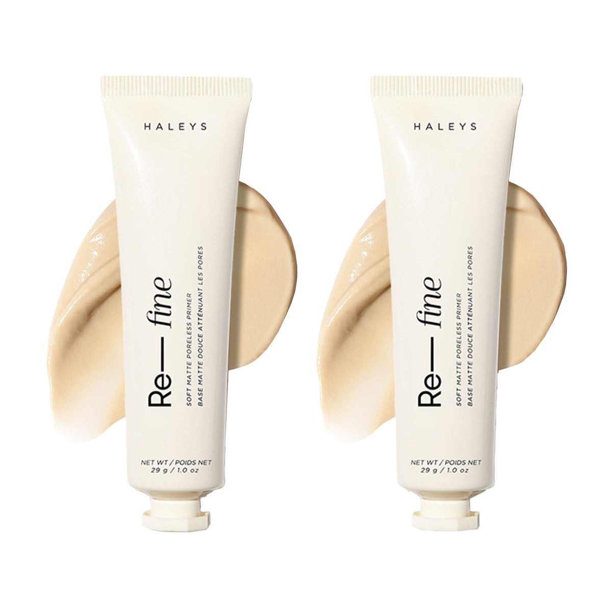 HALEYS Beauty Soft Matte Poreless Primer, 1.0 fl oz 2-pack