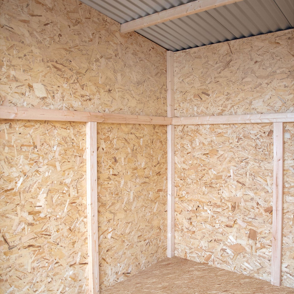 Yardline Melbourne 8' x 6' Wood Shed - Do It Yourself Assembly