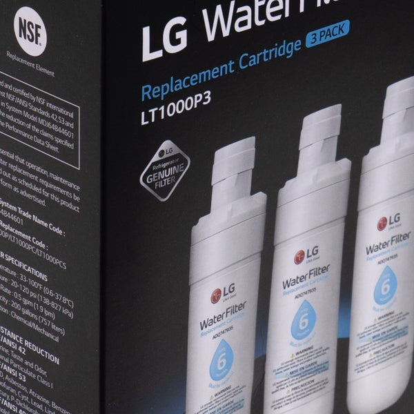 LG LT1000P3 Water Filter, 3-pack