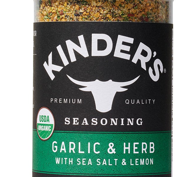 Kinders Organic Garlic and Herb with Sea Salt and Lemon 2-pack