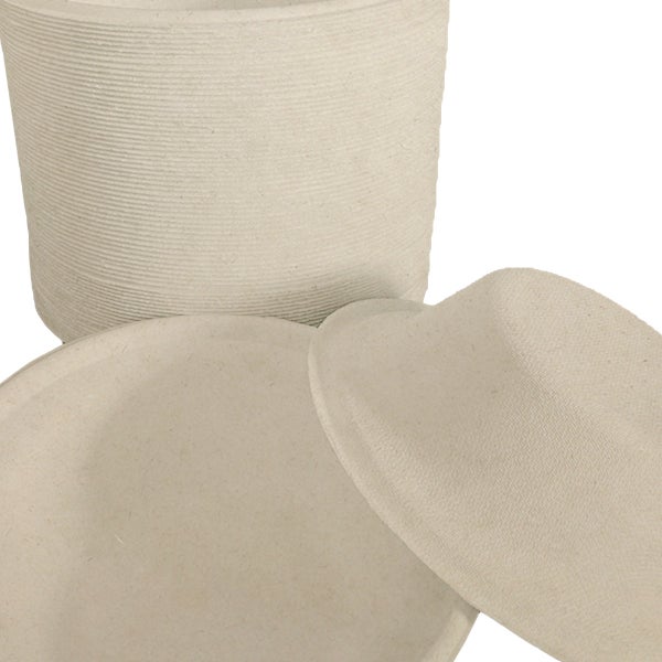 Eco Raj 12 oz Compostable Bagasse Bowl, 1000-count