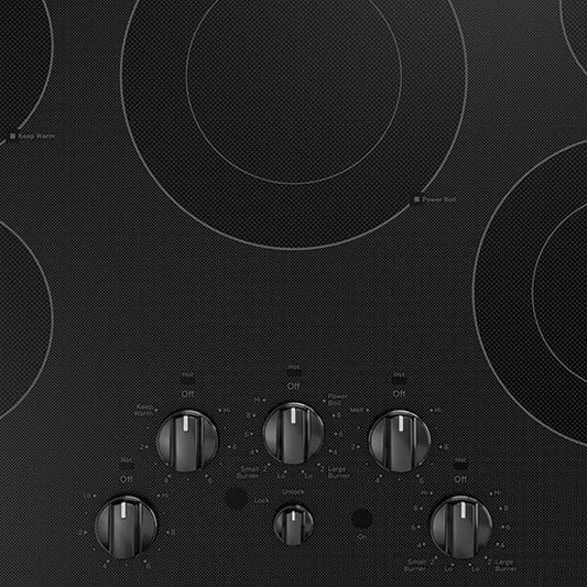 GE 30" Built-In Knob Control Electric Cooktop