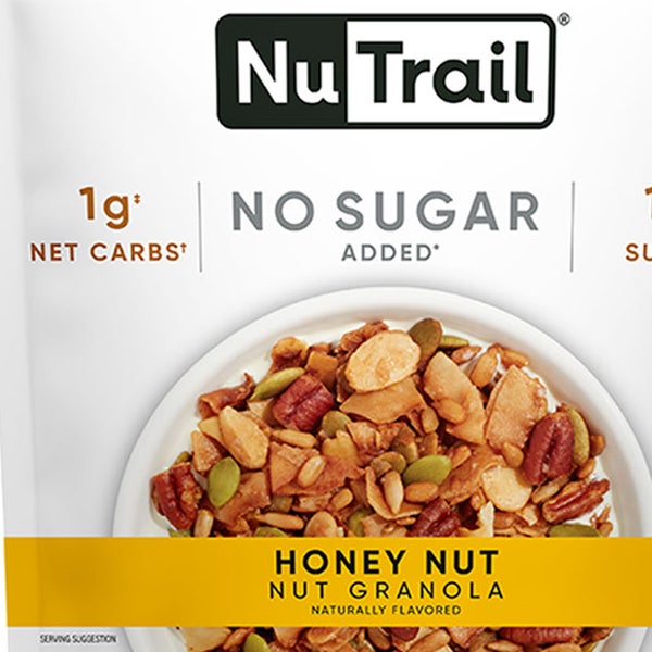 NuTrail Keto Nut Granola Honey Nut 2-pack (22 oz. each)