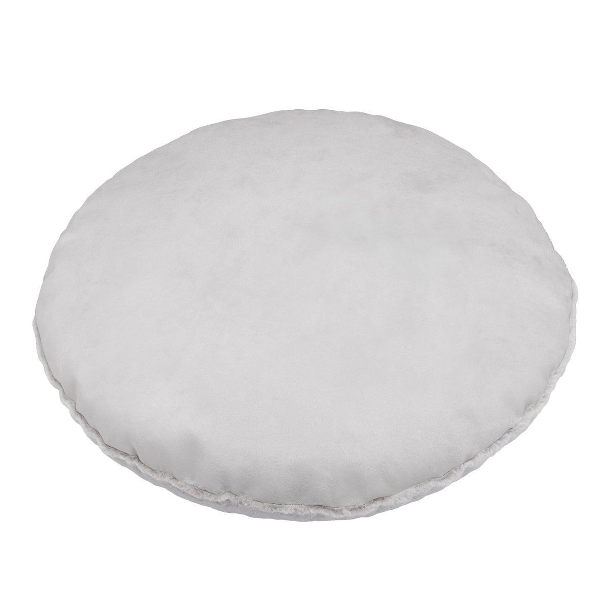 Kirkland Signature 40” Round Nest Pet Bed, Black Birdseye