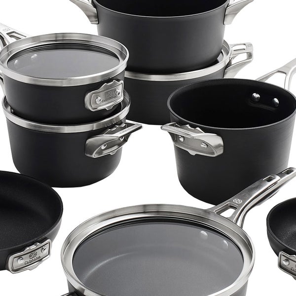 Calphalon Premier Non-Stick MineralShield 12-Piece Space-Saving Cookware Set