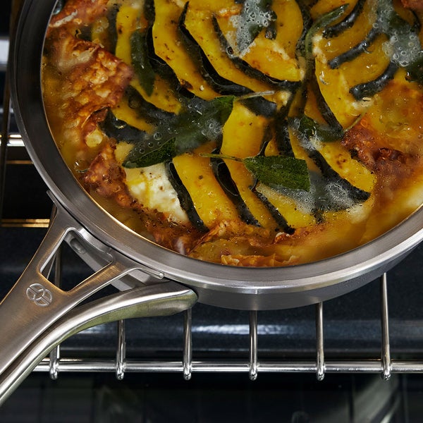 Calphalon Premier Non-Stick MineralShield 12-Piece Space-Saving Cookware Set