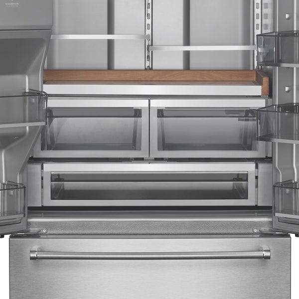 KitchenAid 26.8 Cu. Ft. Standard-Depth French Door Refrigerator with Exterior Ice and Water Dispenser