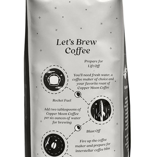 Copper Moon Costa Rica Blend, Medium Roast Whole Bean Coffee, 2 lb Bags, 2-Pack