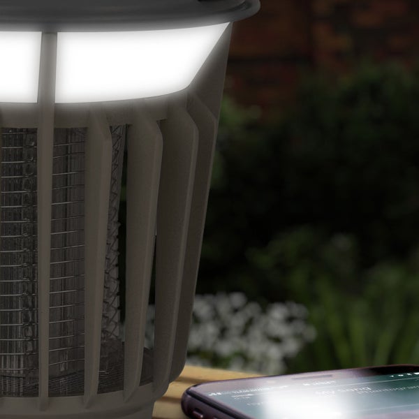 Wisely Solar Bug Zapper Lantern, 2-pack