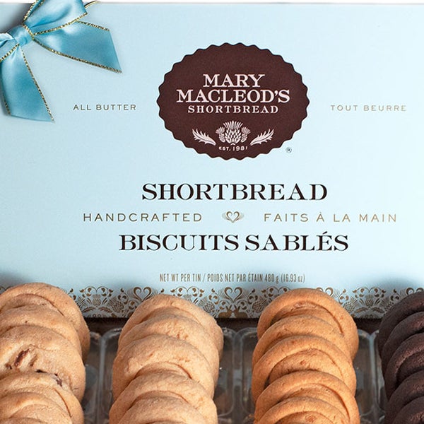 Mary Macleod’s Shortbread, Variety Tin, 3-pack, 24 cookies per tin