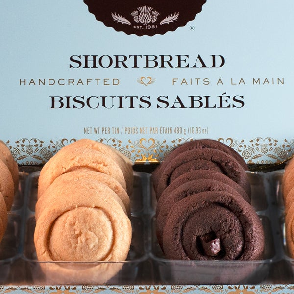 Mary Macleod’s Shortbread, Variety Tin, 3-pack, 24 cookies per tin