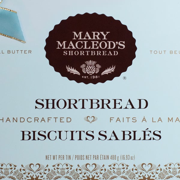 Mary Macleod’s Shortbread, Variety Tin, 3-pack, 24 cookies per tin