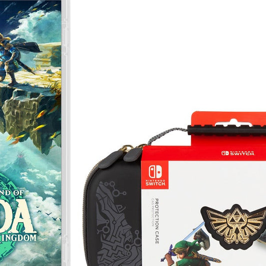 Nintendo Switch The Legend of Zelda: Tears of the Kingdom with PowerA Protection Case