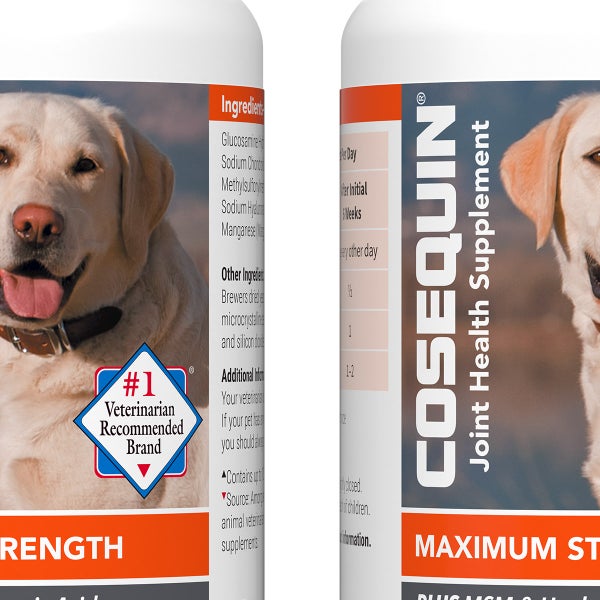 Nutramax Cosequin Maximum Strength Joint Health Supplement Plus MSM and HA, 180ct Tablets, 2-pack