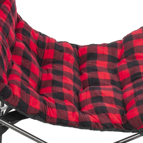 RIO Jumbo Fleece Padded Comfort Chair