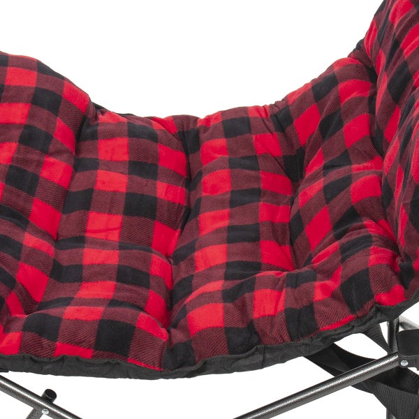 RIO Jumbo Fleece Padded Comfort Chair