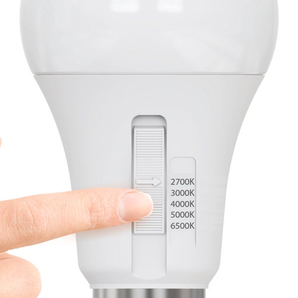 Feit Electric 100W Replacement 5-CCT LED A21 Bulbs, 12-pack
