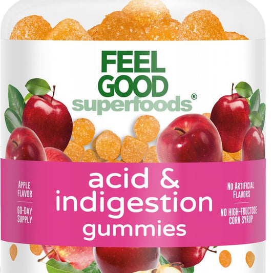 Feel Good Acid & Indigestion Gummies, 120 Count