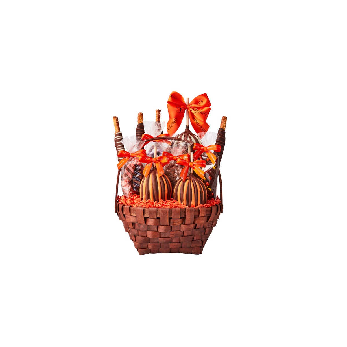Mrs Prindables Grand Fall Caramel Apple Gift Basket