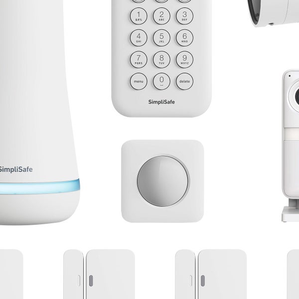 SimpliSafe Home Security Kit, 13-piece