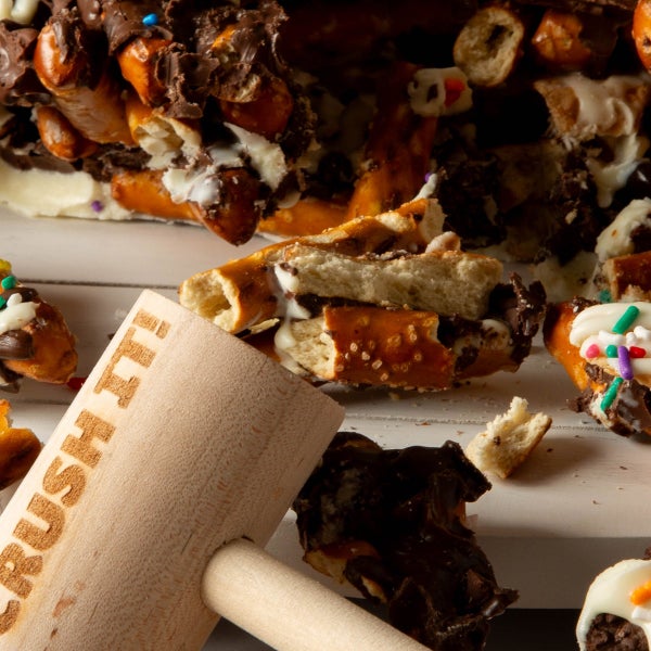 Sweet Secrets 9" Chocolate Pretzel Crush IT! Cake