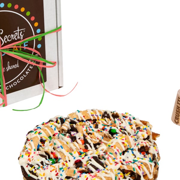 Sweet Secrets 9" Chocolate Pretzel Crush IT! Cake