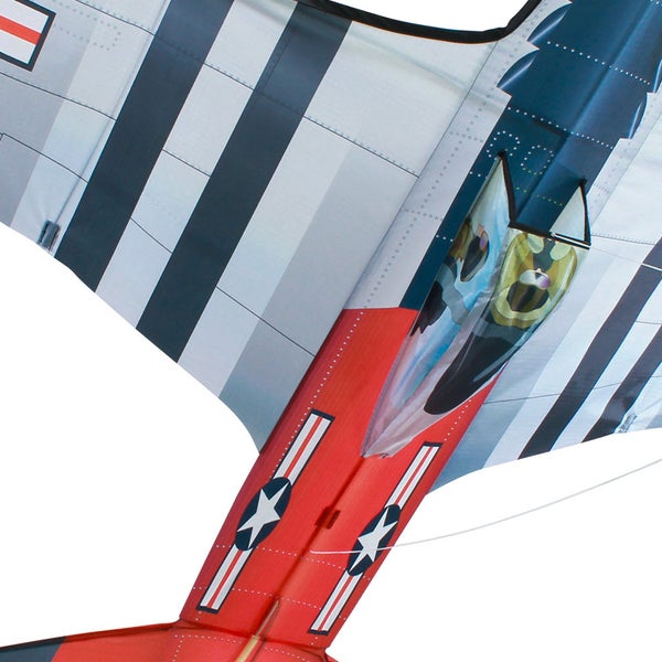 3-D P-51 Mustang SuperSized Nylon Kite
