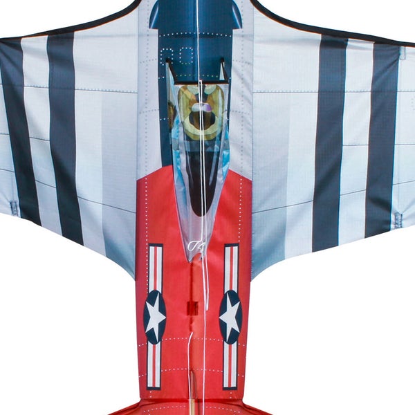 3-D P-51 Mustang SuperSized Nylon Kite