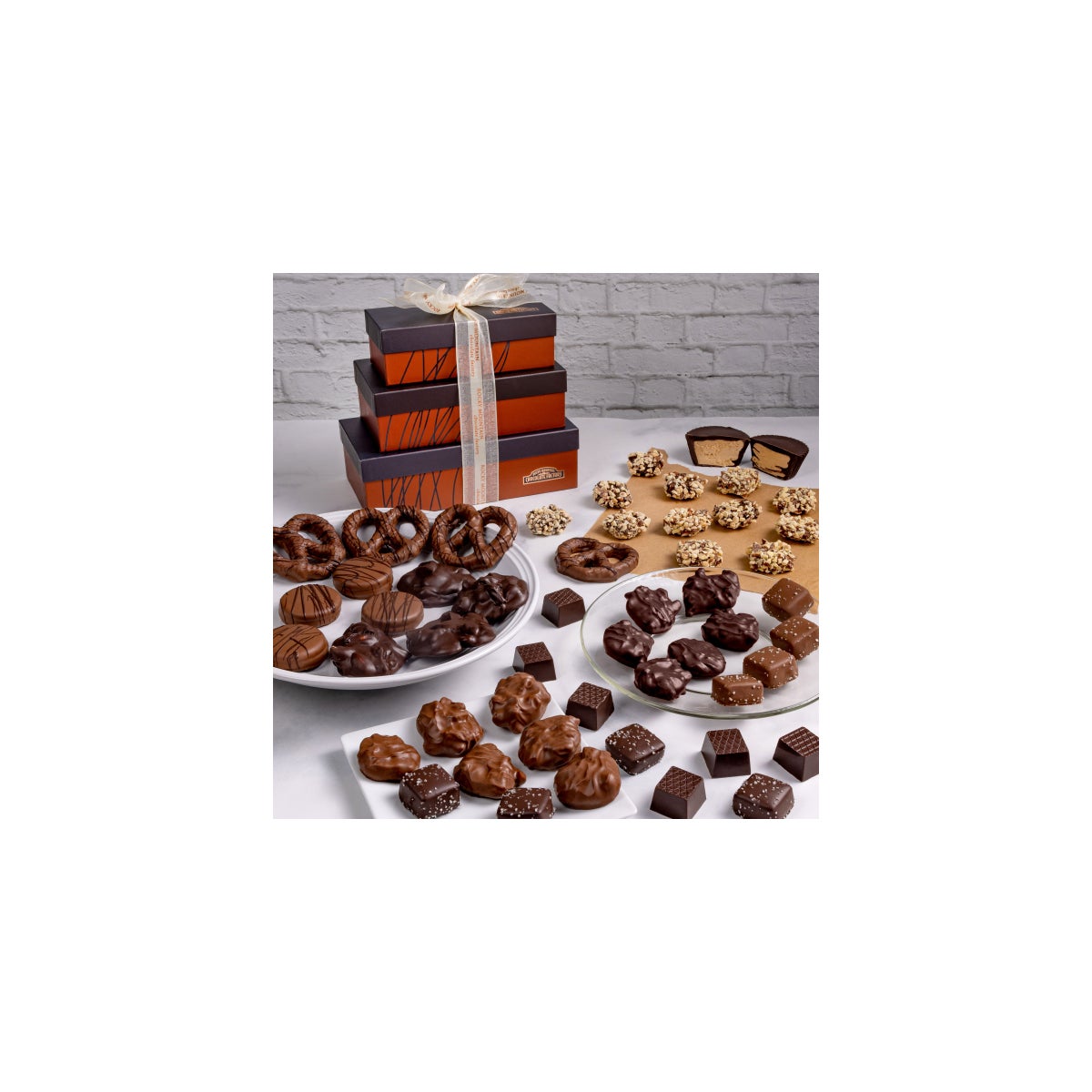 Rocky Mountain Chocolate Favorites Tower, 2.55 lb Total