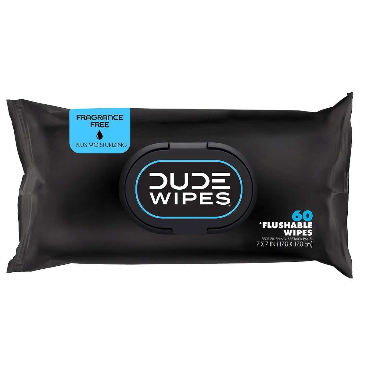 DUDE Wipes Fragrance-Free + Moisturizing XL Flushable Wipes, 480 Wipes