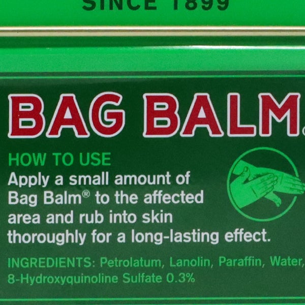 Bag Balm Vermont's Original Moisturizing Ointment 2-8 Oz & 1-1 Oz Tins