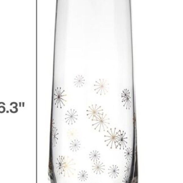 Mikasa Stemless Champagne Flutes, Set of 8