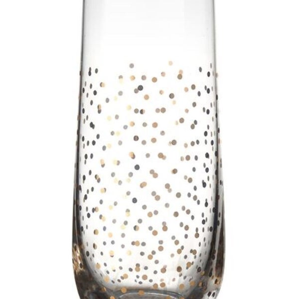 Mikasa Stemless Champagne Flutes, Set of 8
