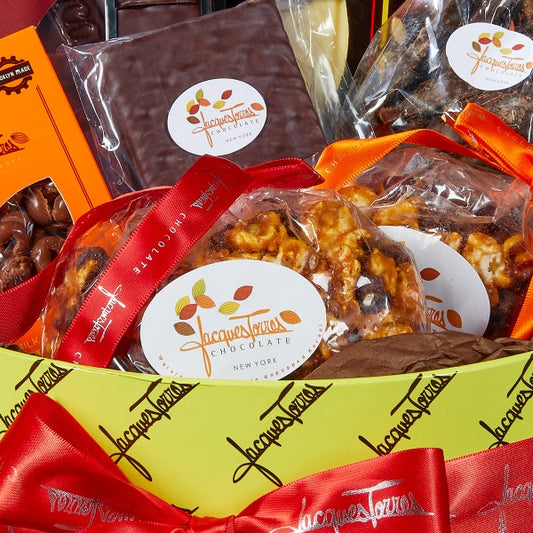 Jacques Torres Assorted Chocolate Small Hat Box